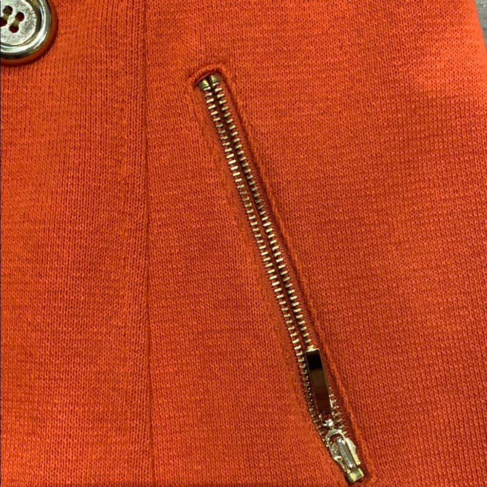 Alfani Orange Coat - Picture 3 of 5